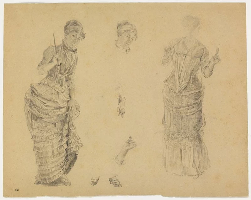 Studio per le tre donne - Musée d'Orsay